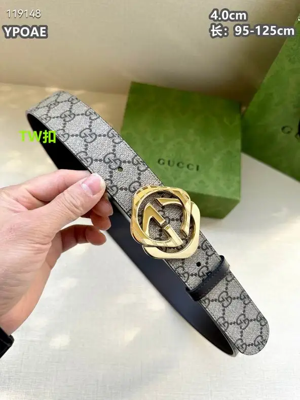 Gucci belt 40mmX95-125cm 8L10